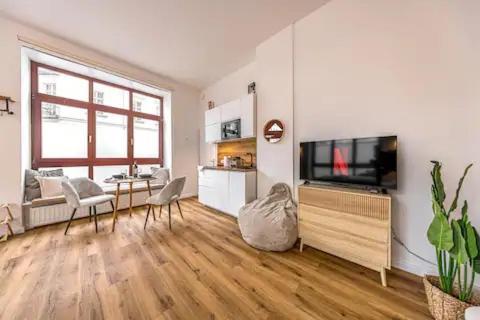 Ruhige Und Stilvolle Wohnung Am Clara-Zetkin-Park Leipzig Buitenkant foto