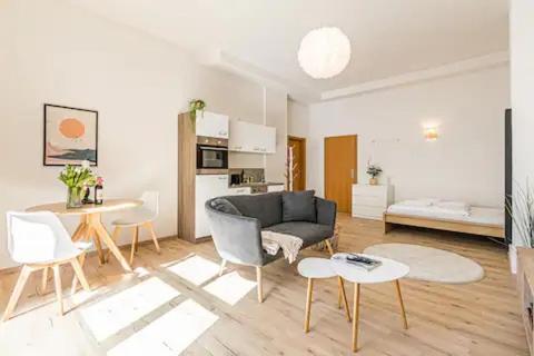 Ruhige Und Stilvolle Wohnung Am Clara-Zetkin-Park Leipzig Buitenkant foto